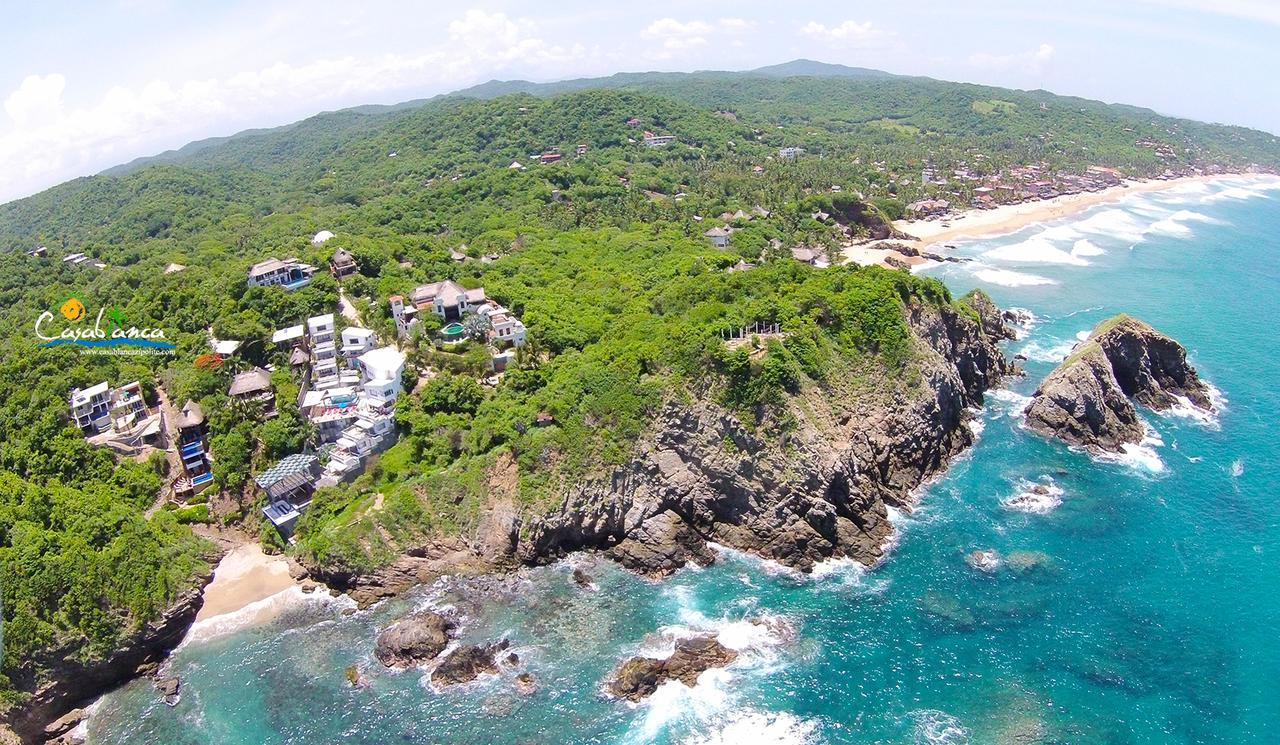 Casablanca Guest House - Adults Only - Starlink Internet! Zipolite Exterior foto
